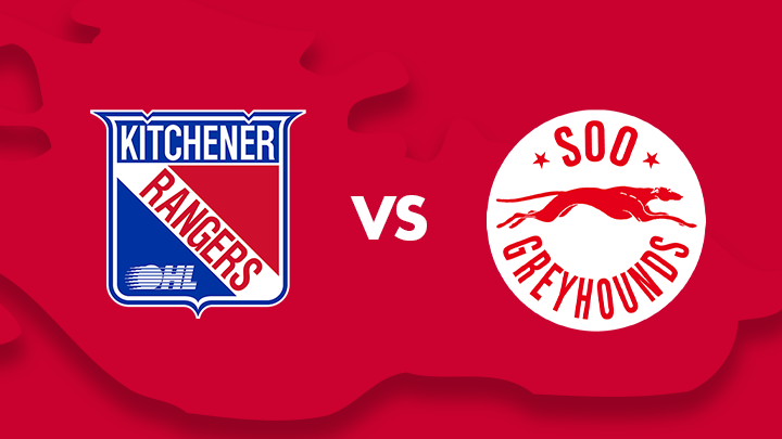 Soo Greyhounds vs Kitchener Rangers - GFL Memorial Gardens